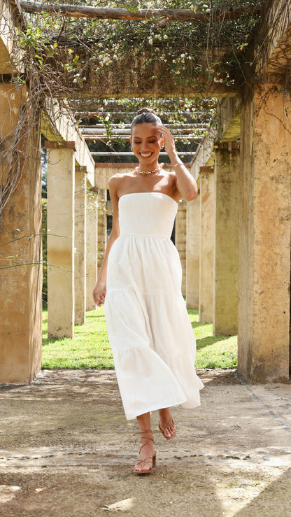 Brooke Maxi Dress White