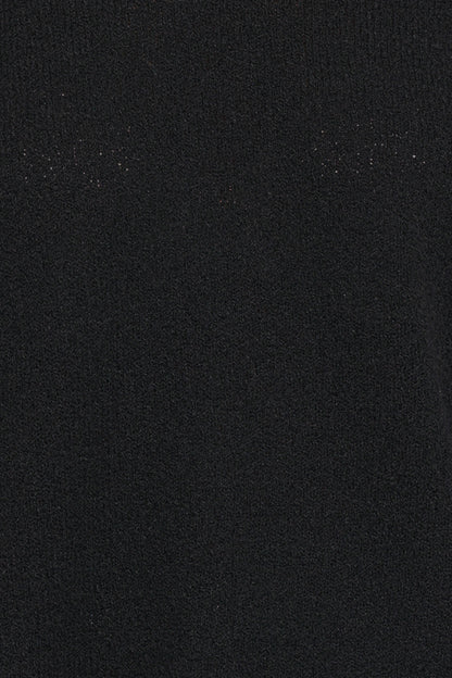 Ardena Boucle Knit Top Black