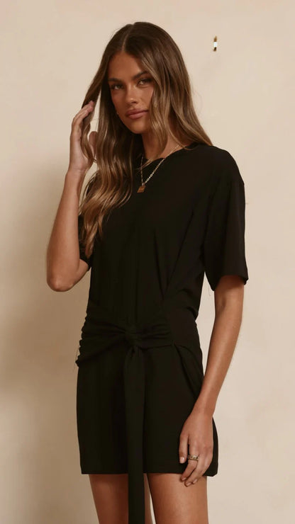 Jade Mini Dress Black