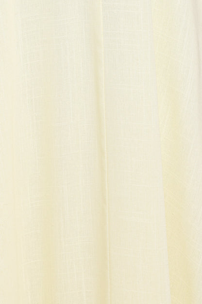 Valara Tie Shoulder Maxi Dress Butter Yellow