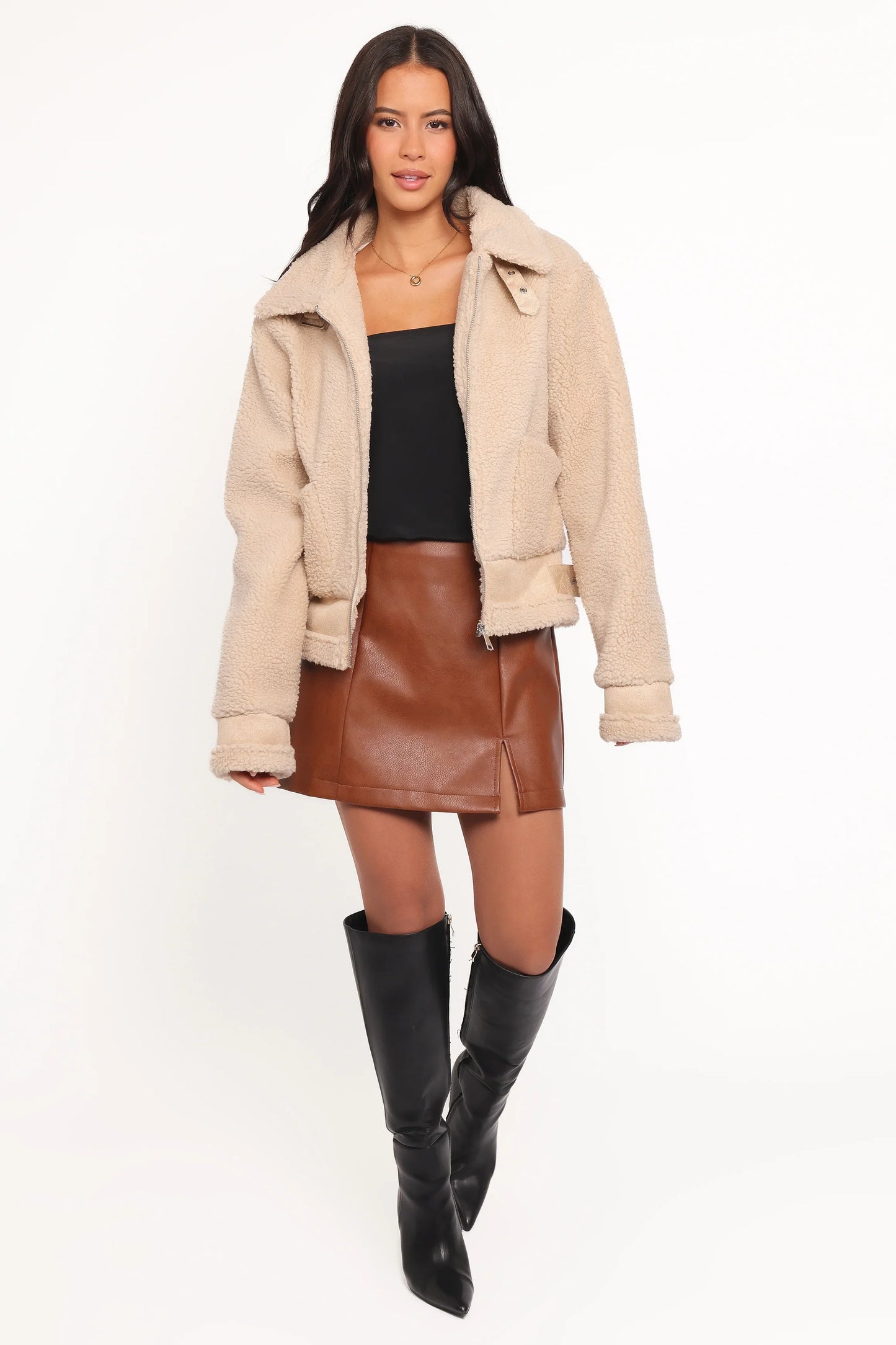 Winslow Fleece Jacket Taupe