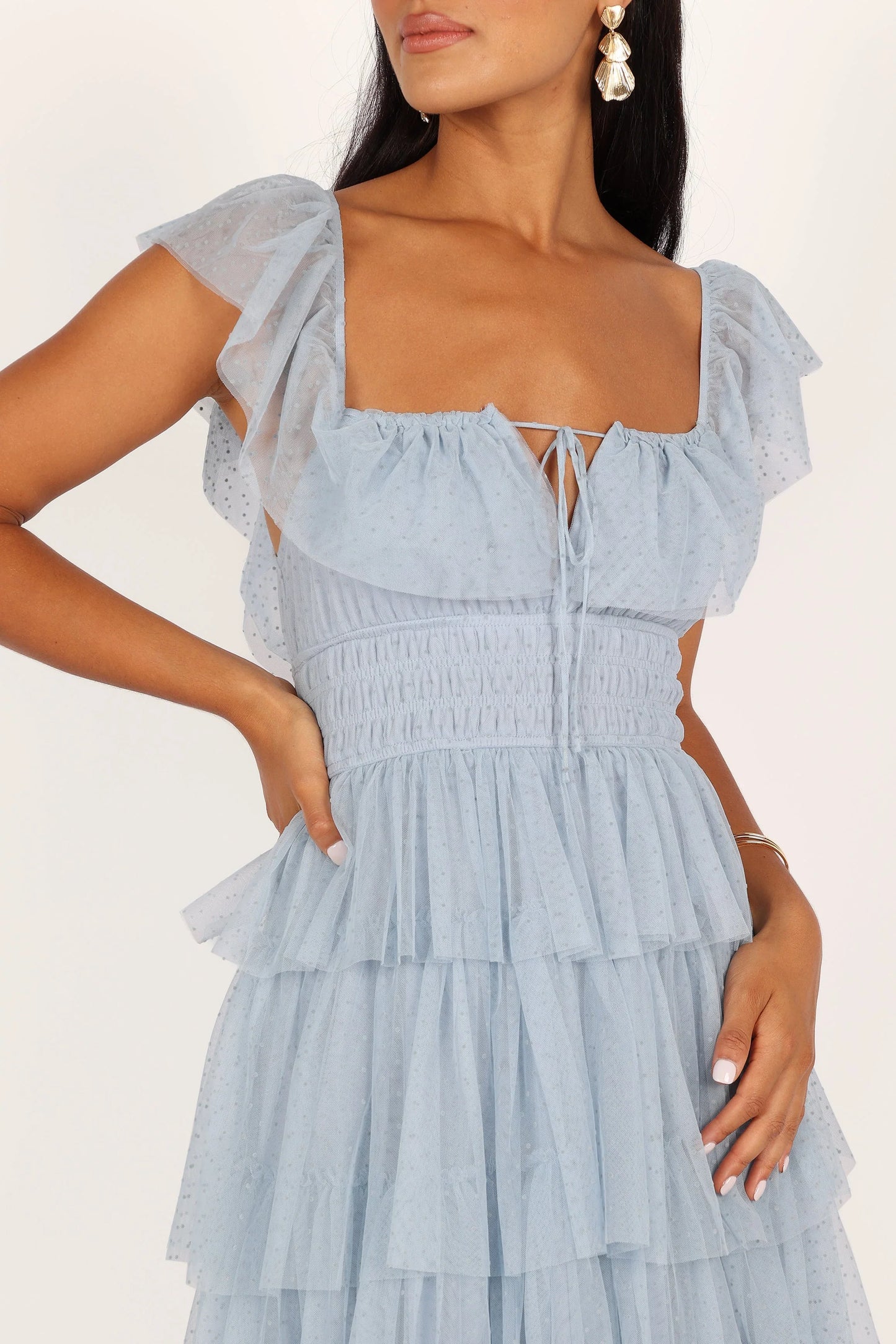 Belle Maxi Dress Blue