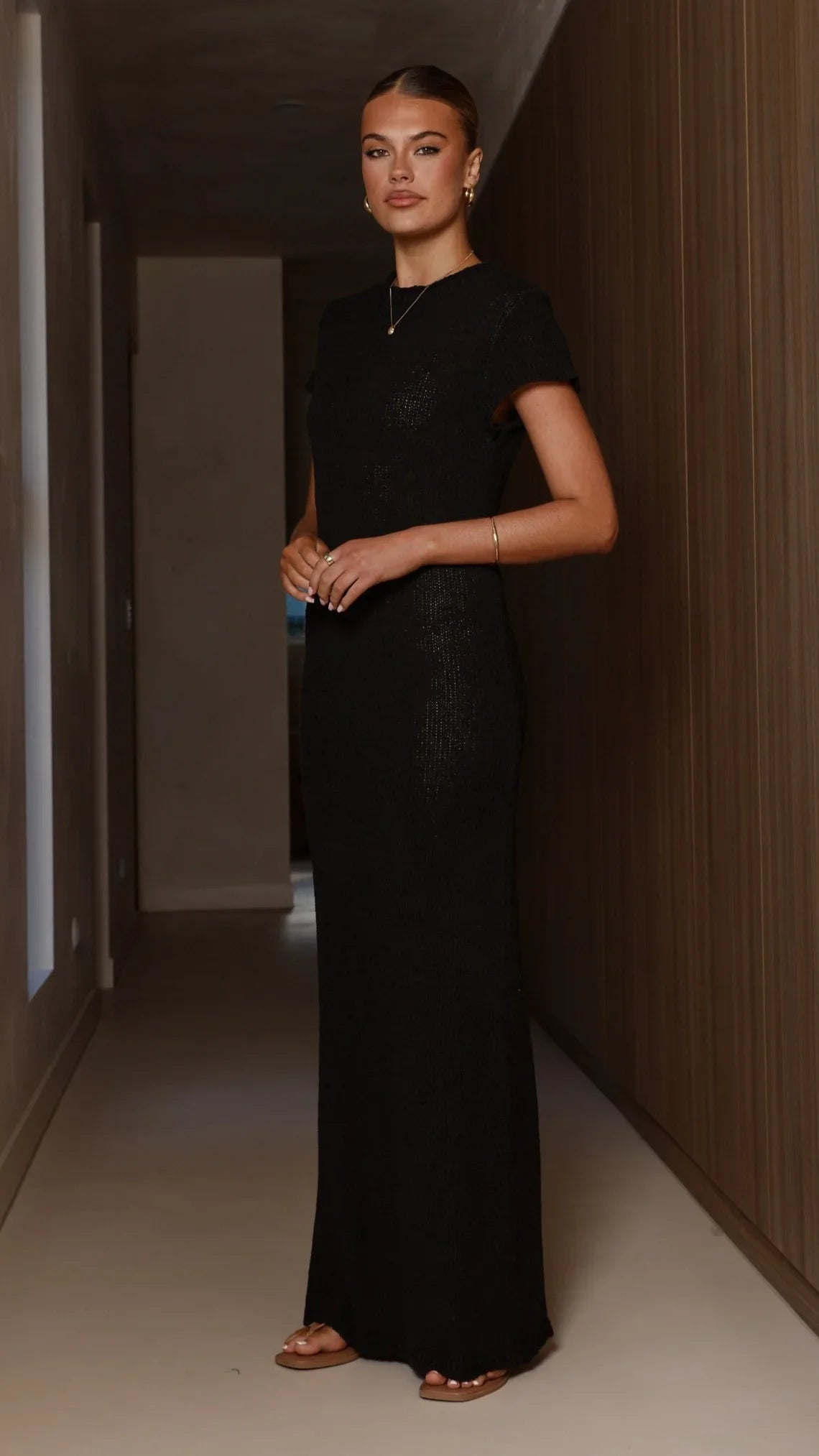 Valise Maxi Dress Black