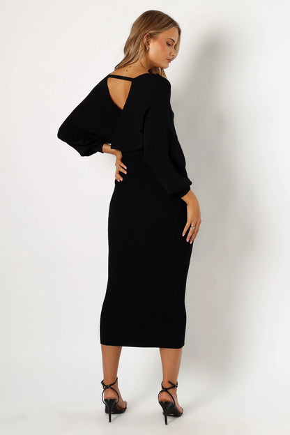 Sharnie Knitted Set Black