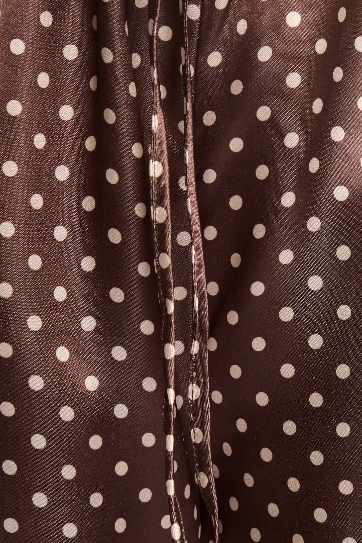 Alima Pants Brown Polka Dot
