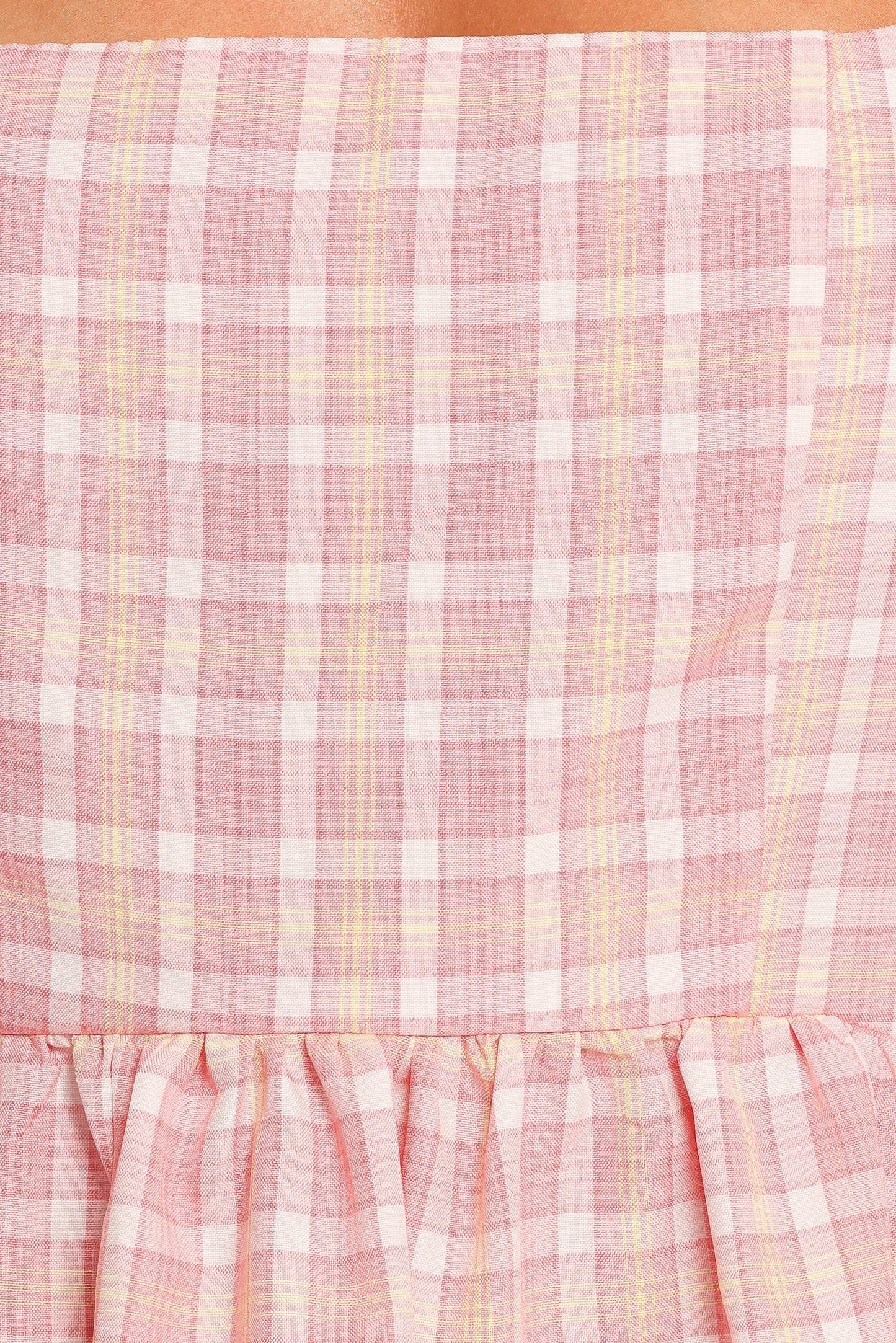 Siena Mini Dress Pink Check