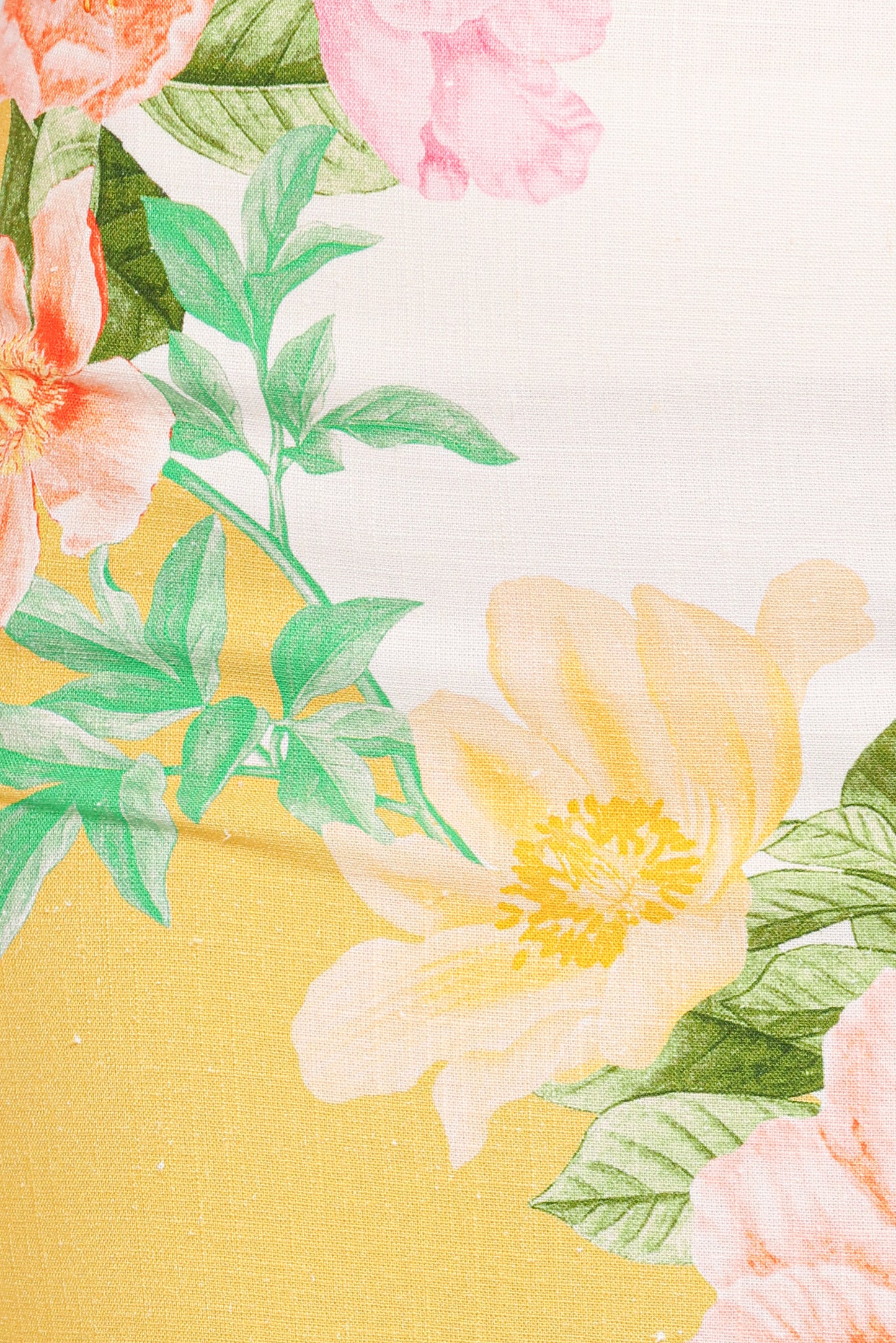 Peta Maxi Skirt Yellow Poppy