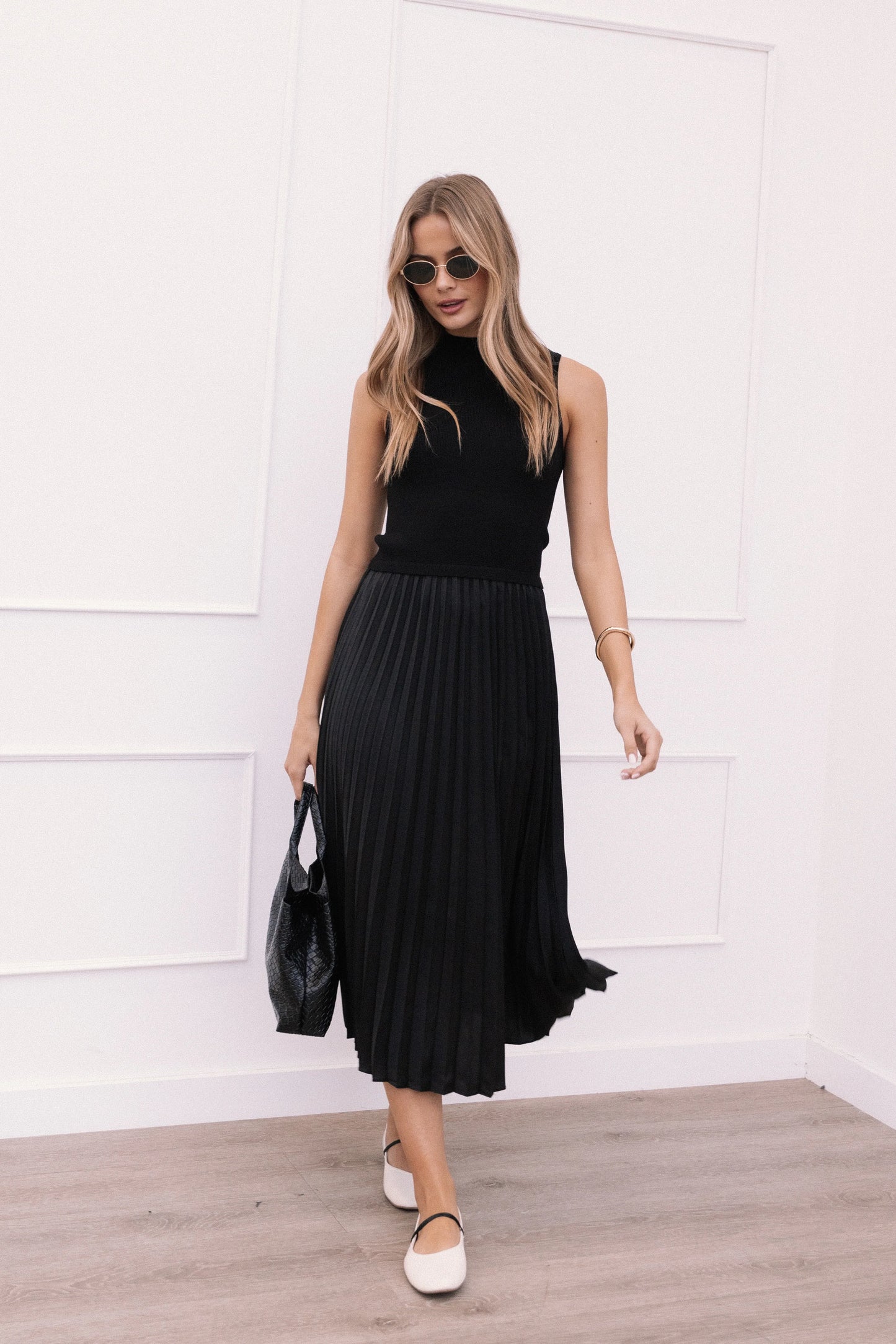 Maisey Midi Dress Black