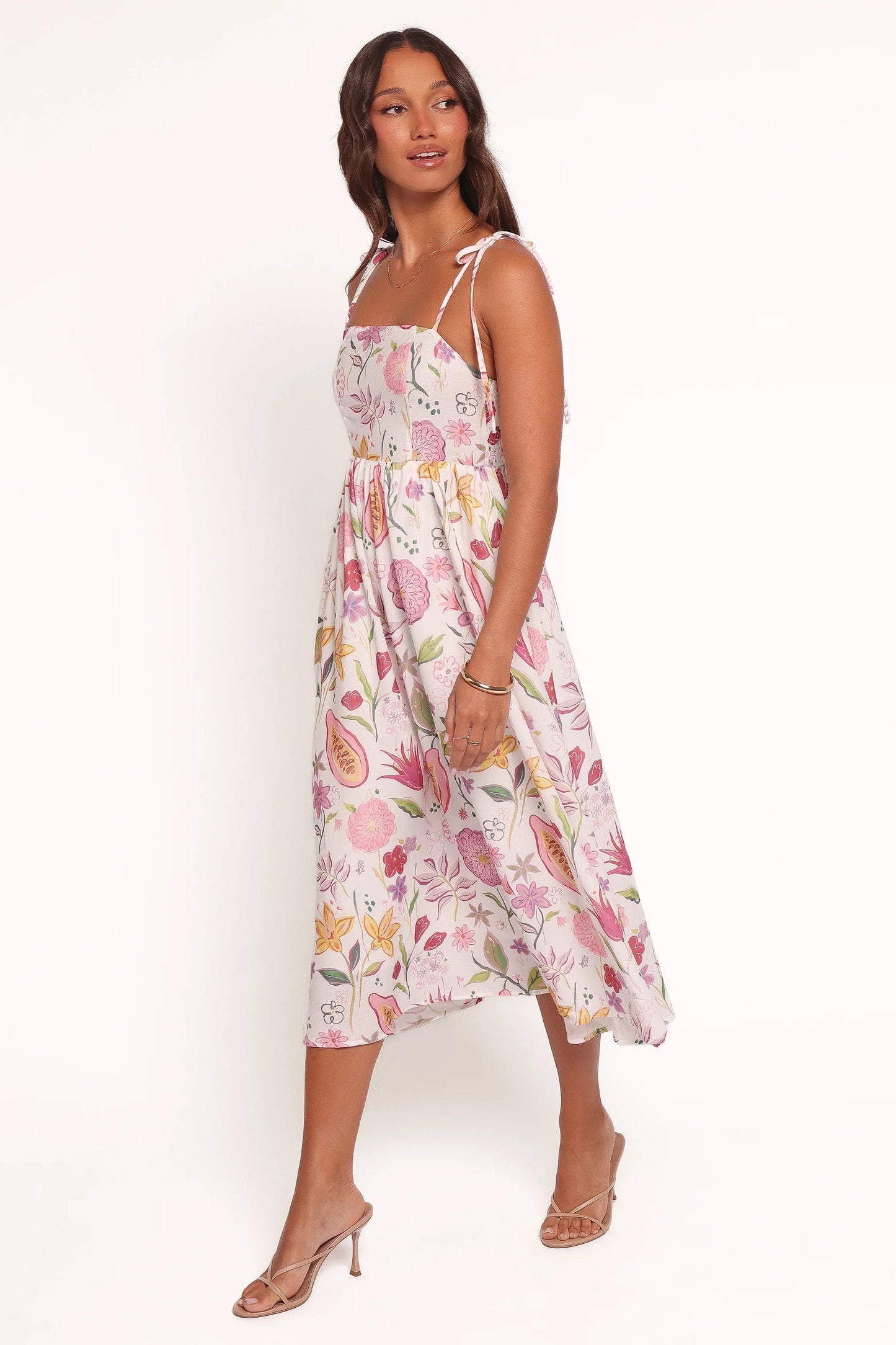 Stazie Midi Dress Garden Floral