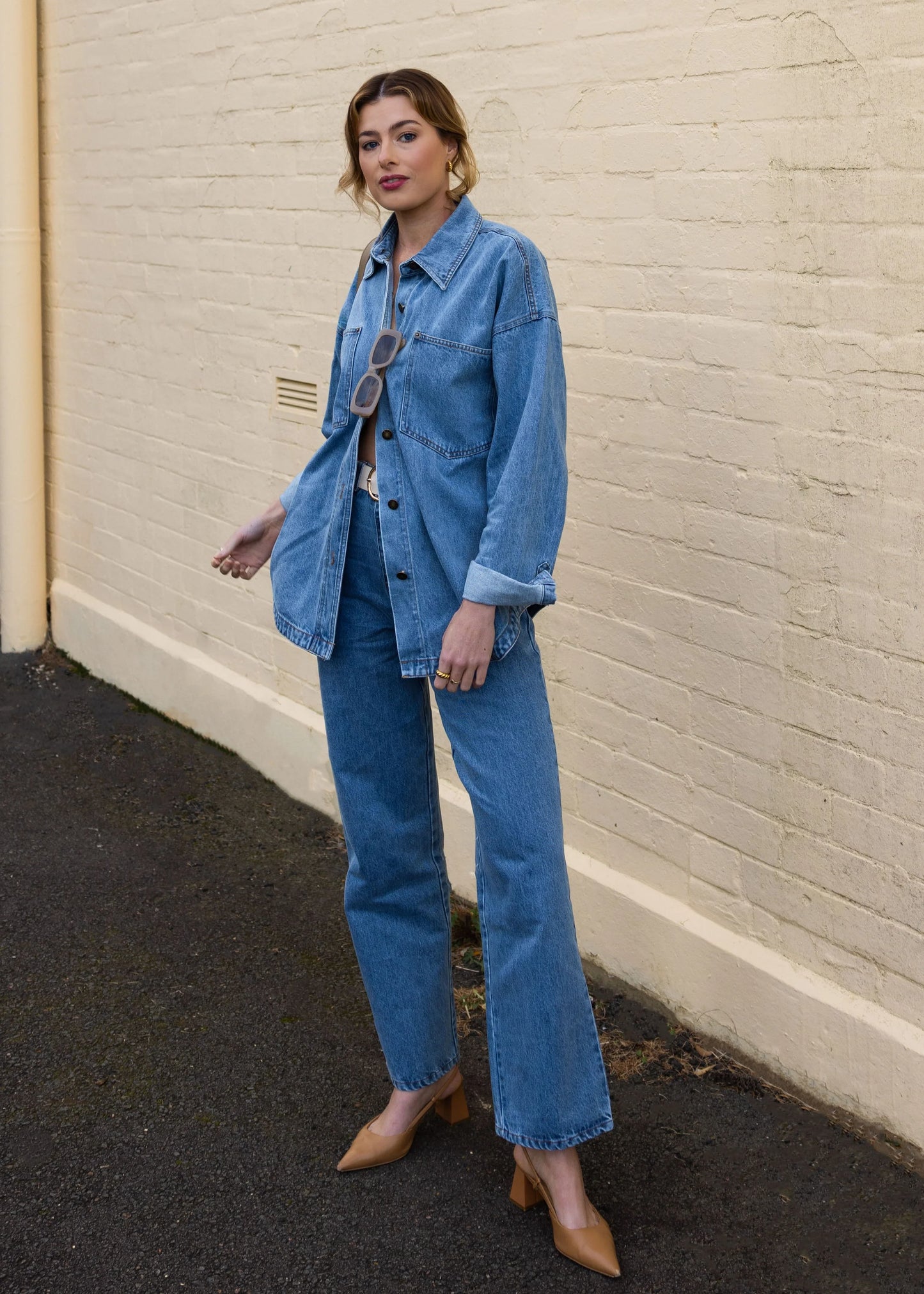 Zaeli Jeans Mid Blue