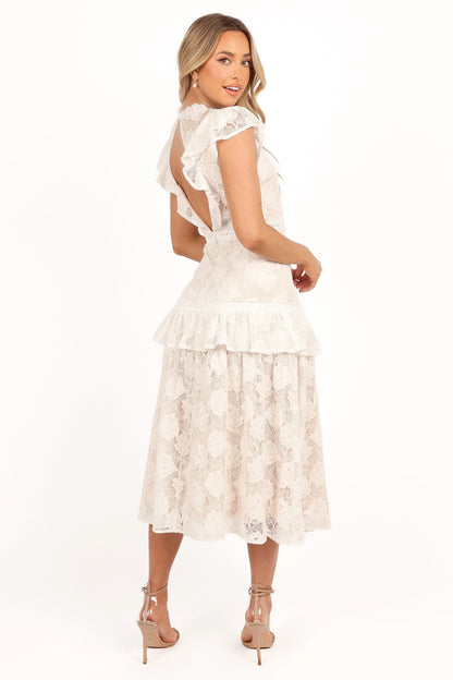 Carol Maxi Dress White