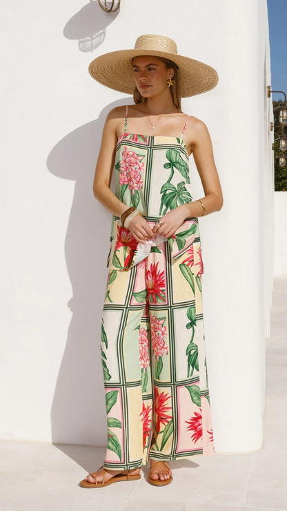 Uma Pants Tropical Bloom