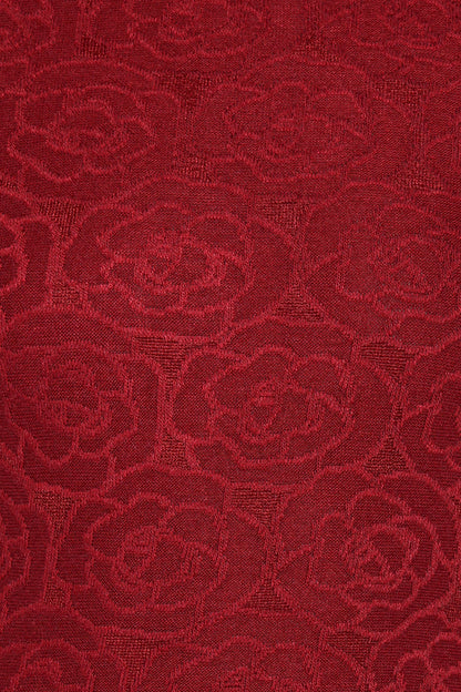 Jasmine Long Sleeve Lace Top Red