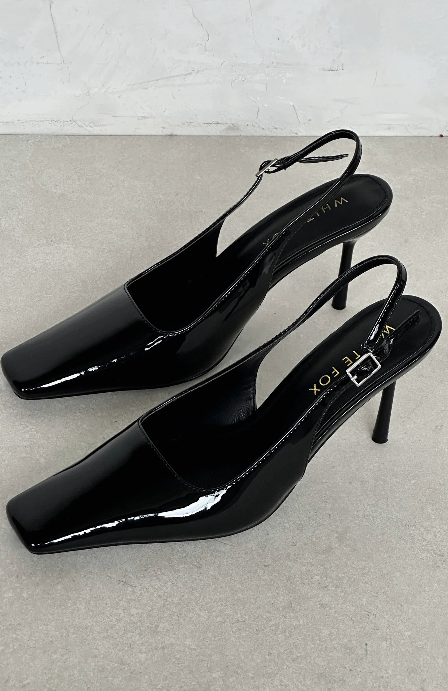 Ella Heels Black Patent