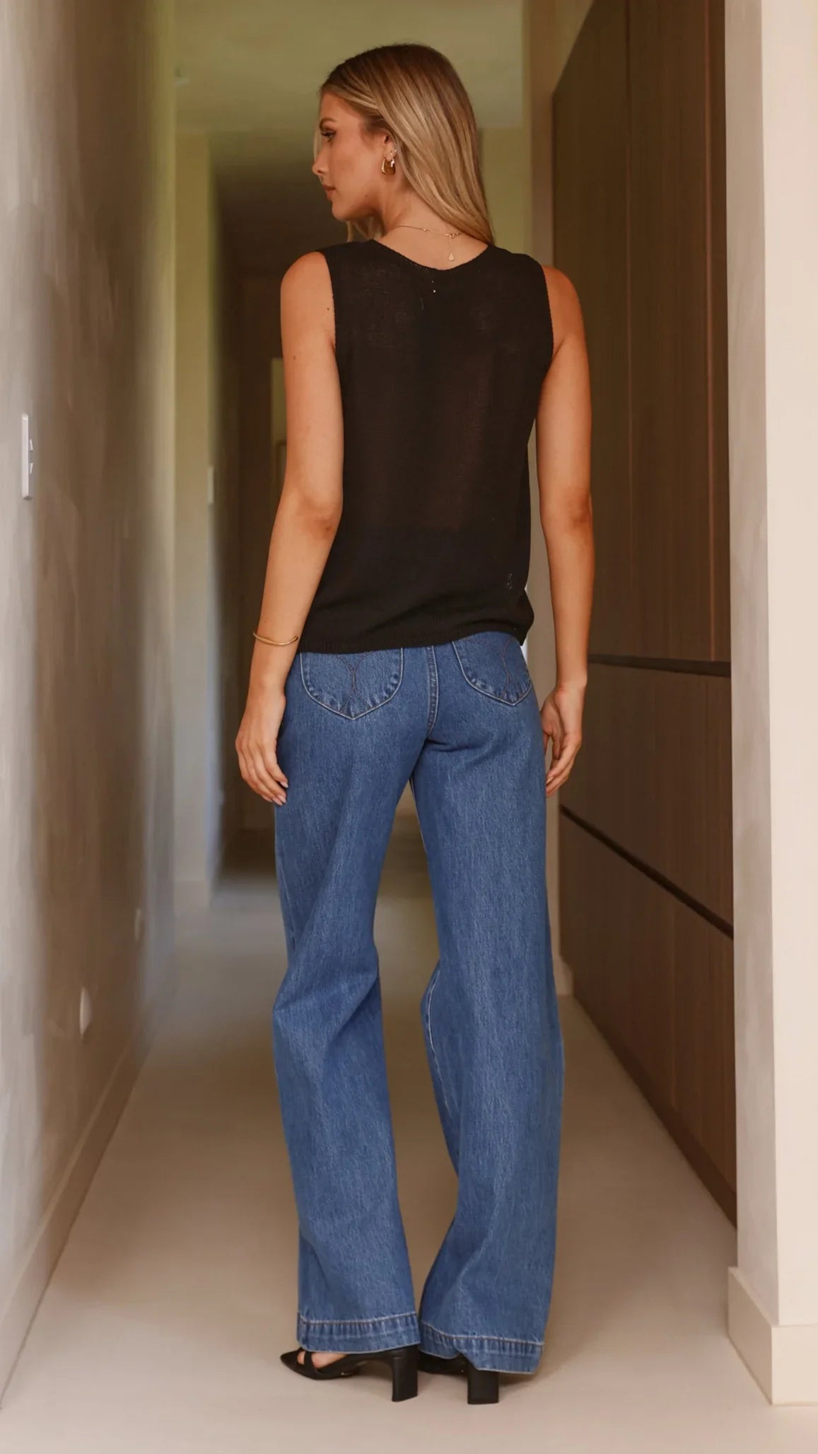 Fareeda Top Black