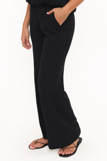 Olivia Pant Set Black