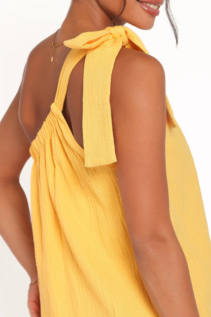 Miffy One Shoulder Romper Mango