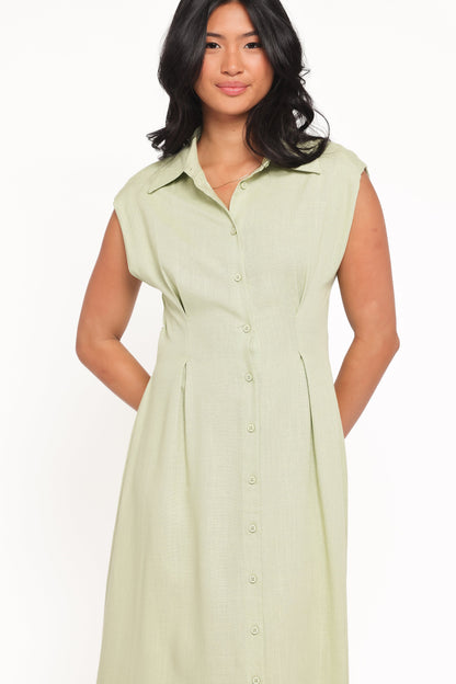 Cami Midi Dress Green