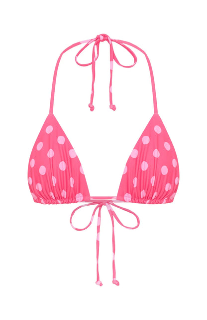 Coolum Reversible Bikini Top Candy Confetti