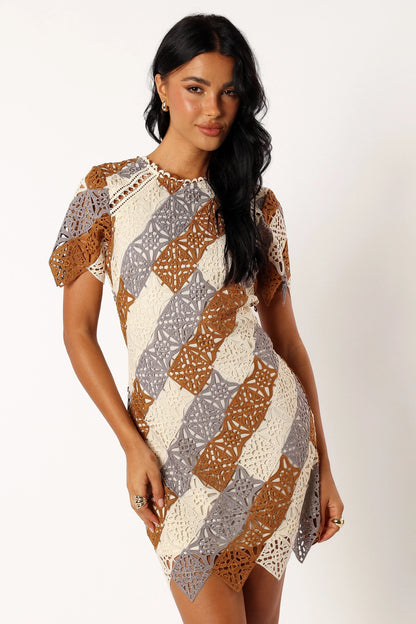 Waldorf Mini Dress Multi