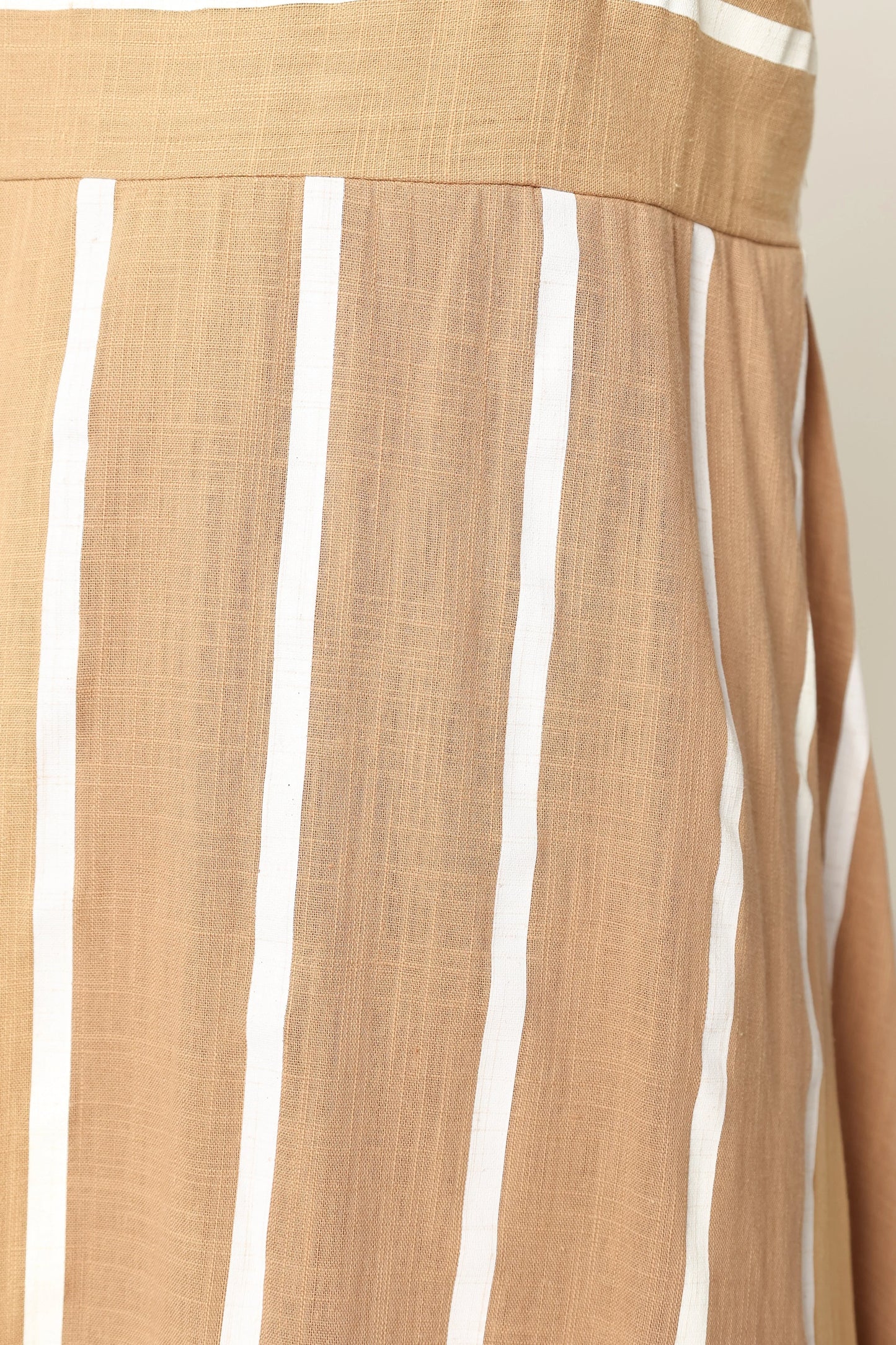 Brea Maxi Dress Tan Stripe
