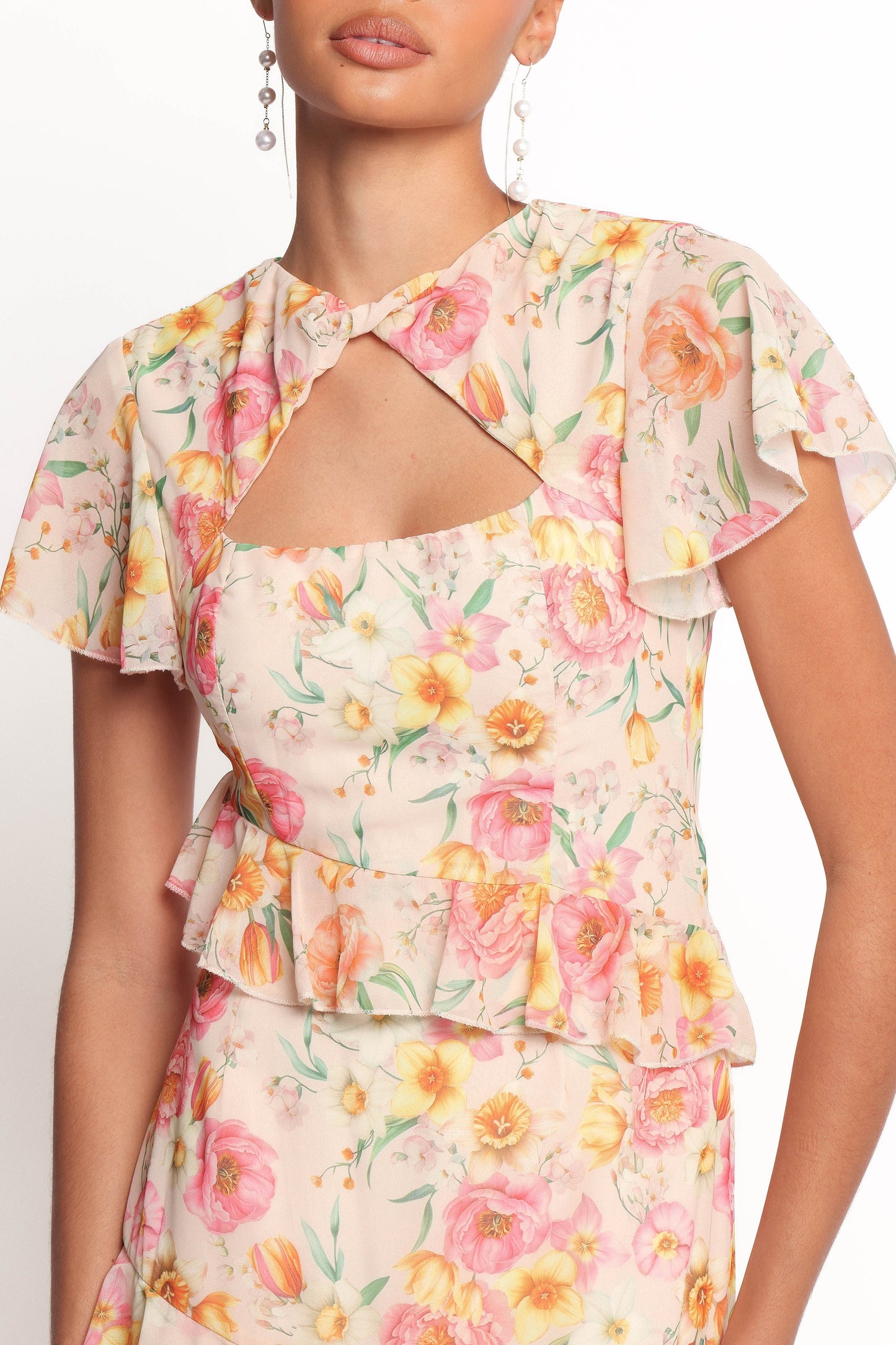 Leila Maxi Dress Peony