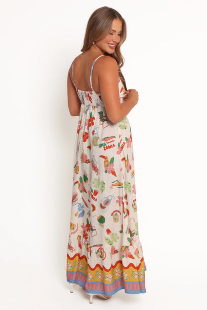 Else Maxi Dress Alfresco