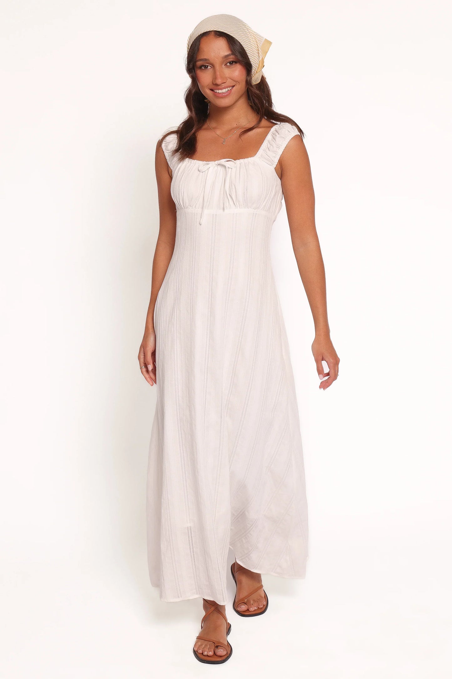 Jessalyn Maxi Dress White