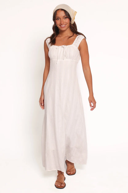 Jessalyn Maxi Dress White