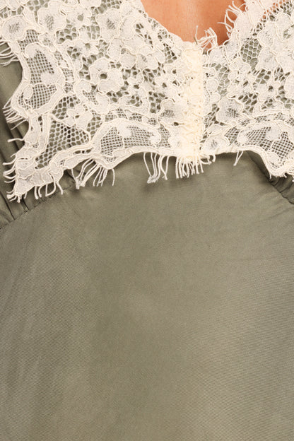 Alita Midi Dress Olive