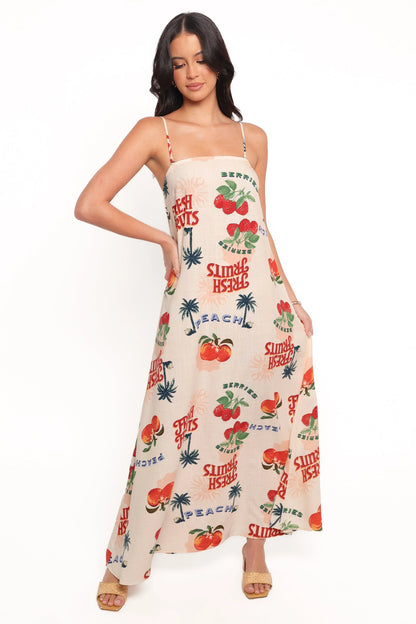 Valencia Maxi Dress Tutti Fruiti