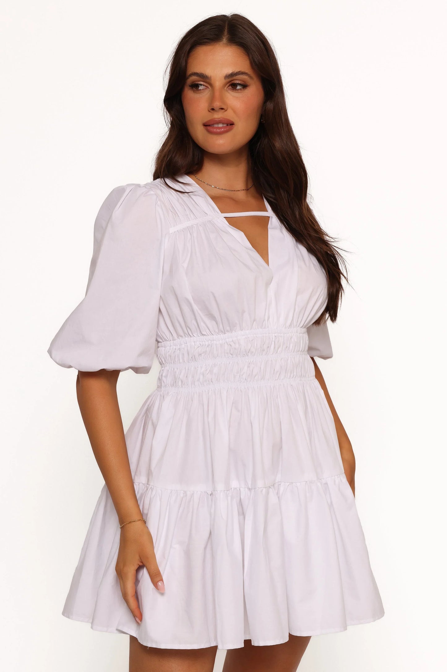 Alessia Mini Dress White
