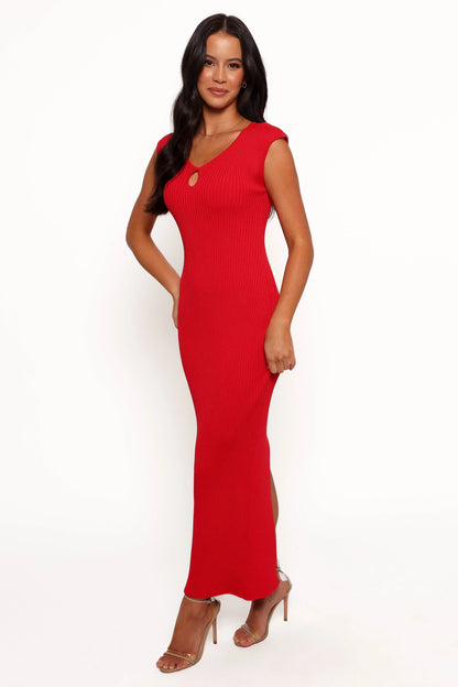 Robin Midi Dress Red