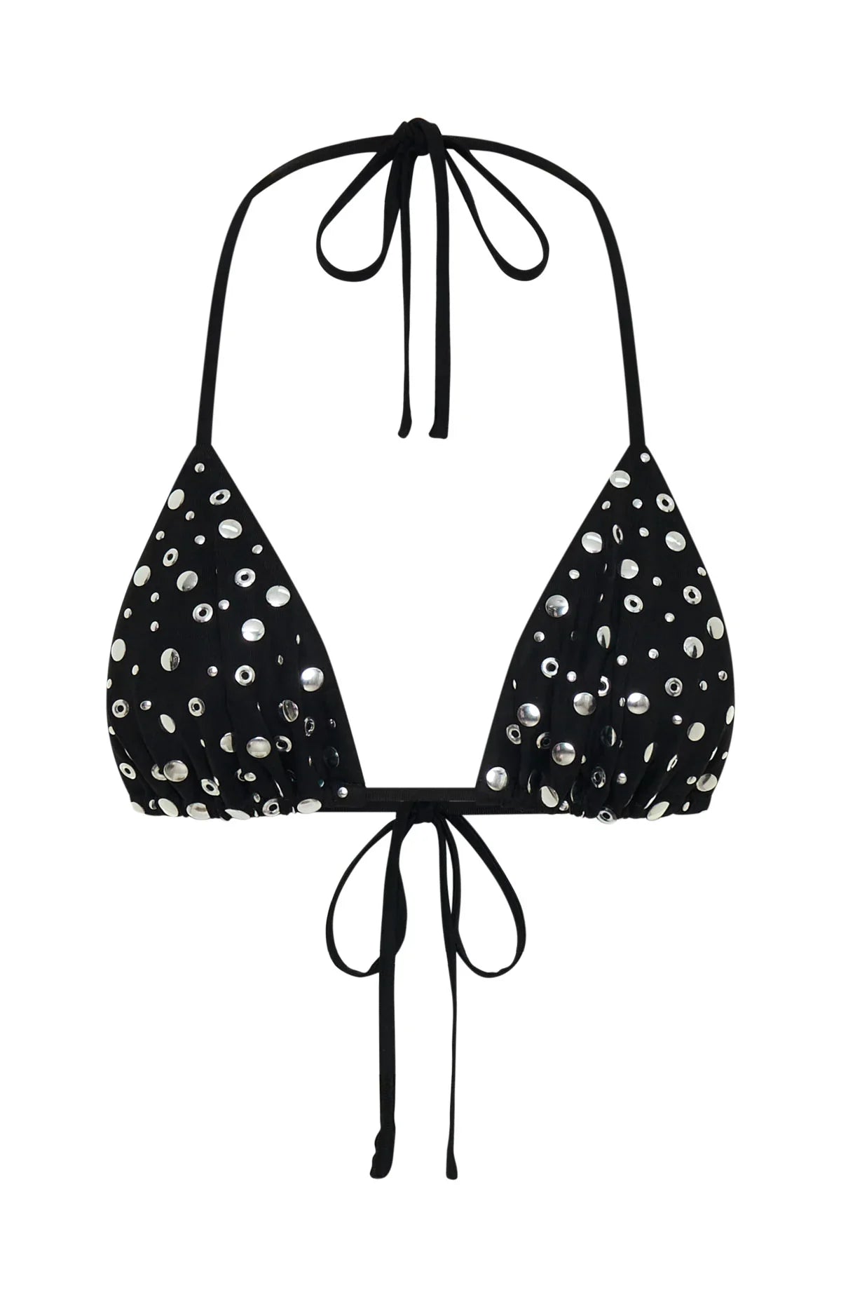 Festival Feels Embellished Top Black