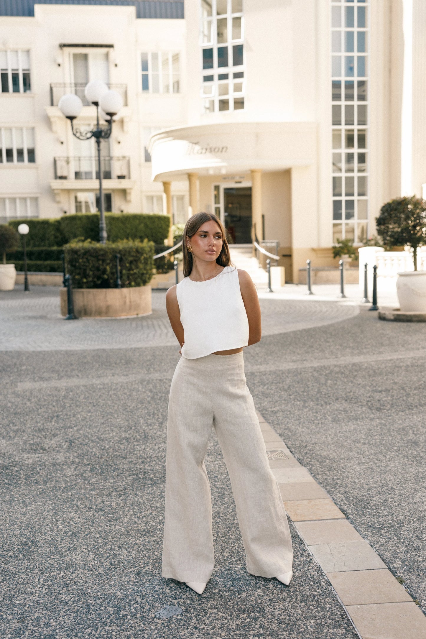 Devlin Pant Beige