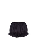 Balloon taffeta black mini skirt Parisienne