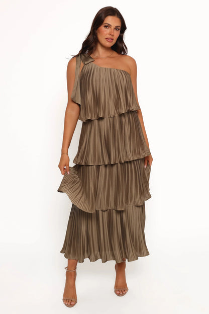 Miah Midi Dress Olive
