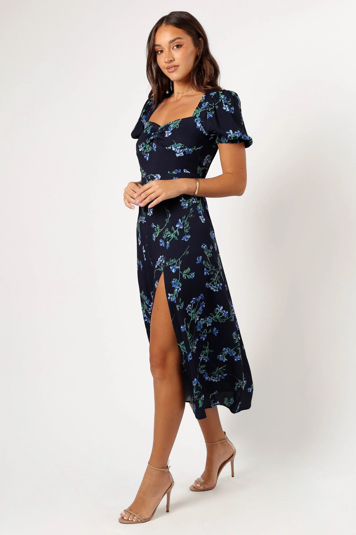 Hendrix Midi Dress Midnight Blues