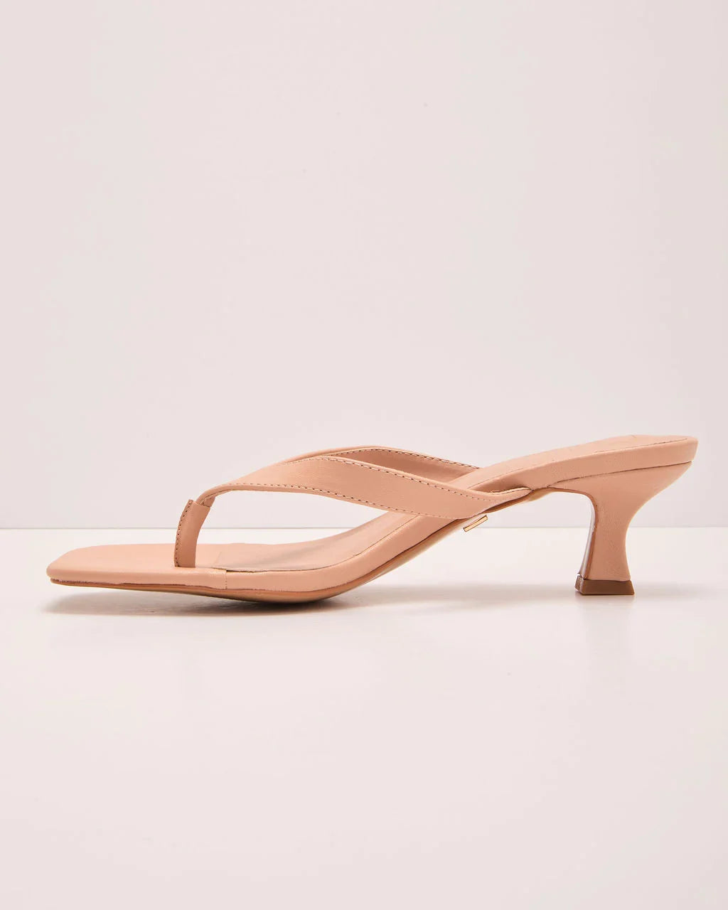Nerina Thong Kitten Heel Sandals