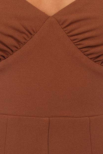 Maelle Jumpsuit Banksia Brown