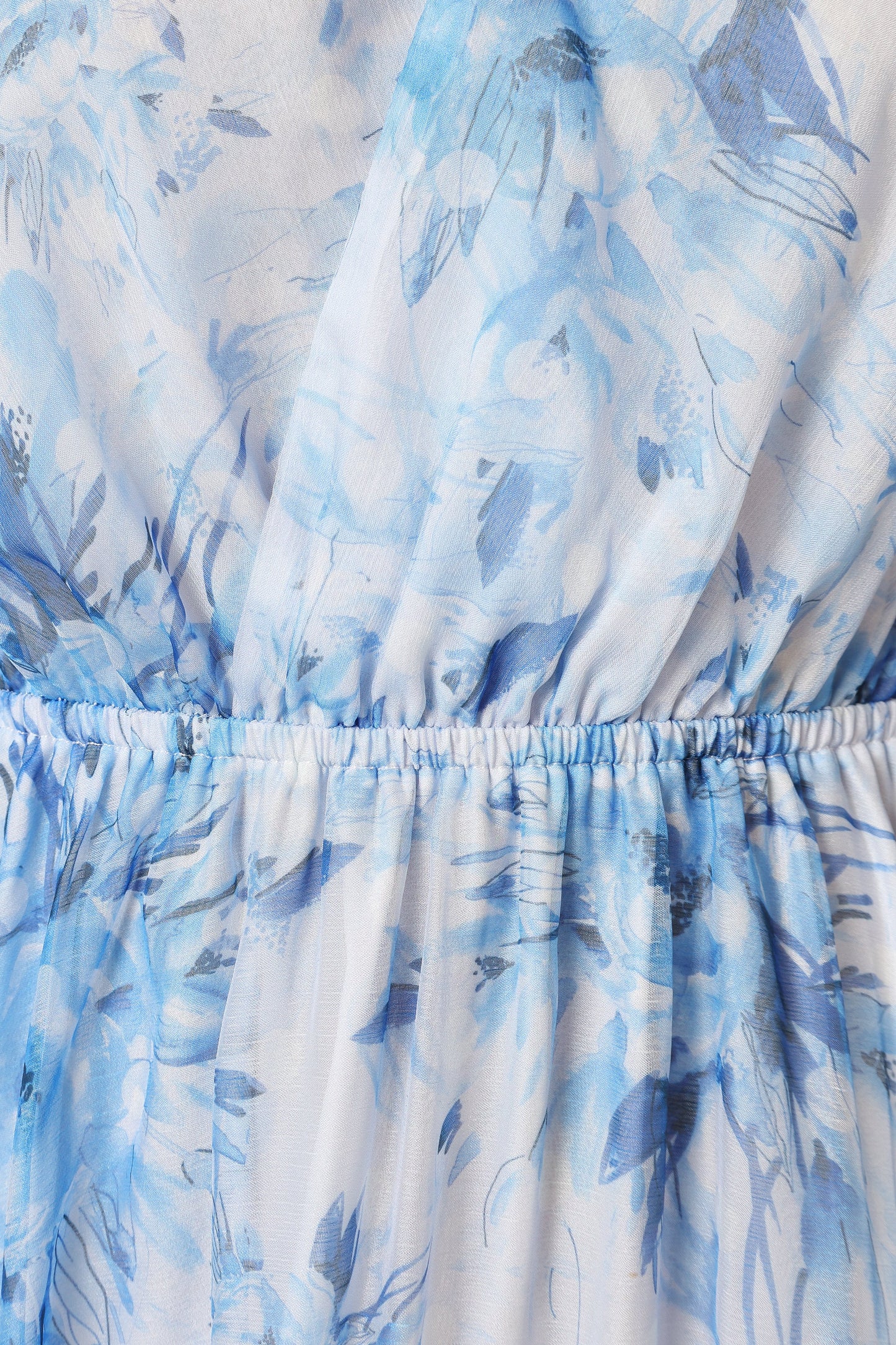 Anisa Maxi Dress Blue Floral