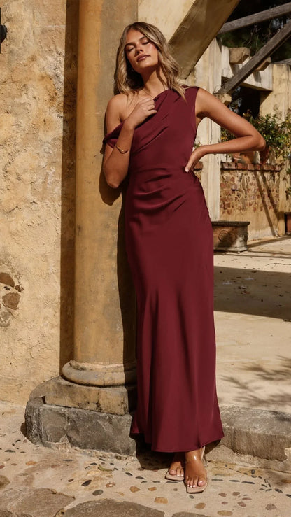 Gigi Maxi Dress Wine