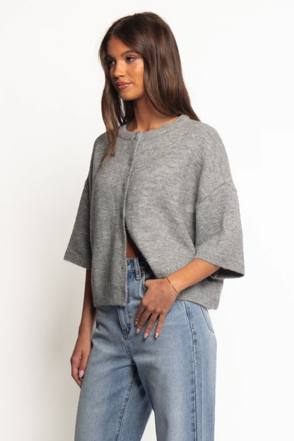 Lilith Knit Top Grey