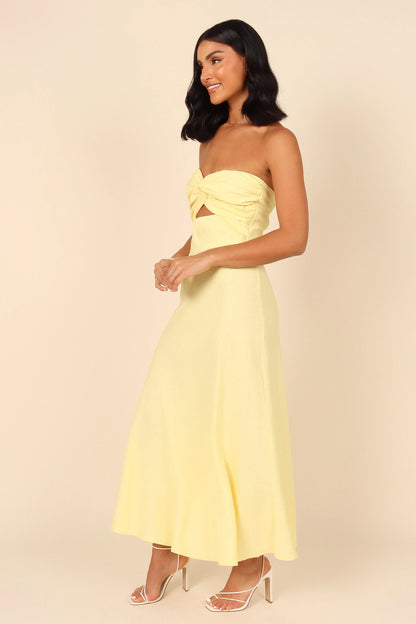 Rosetta Dress Lemon