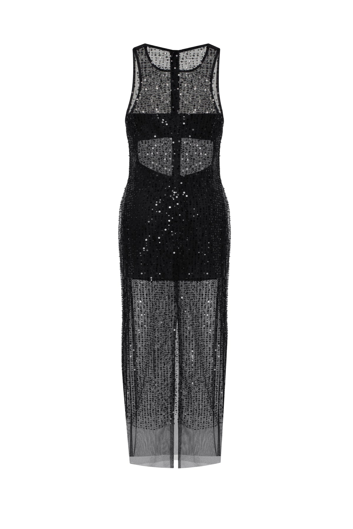 Sensational sheer lace maxi dress Xo Xo