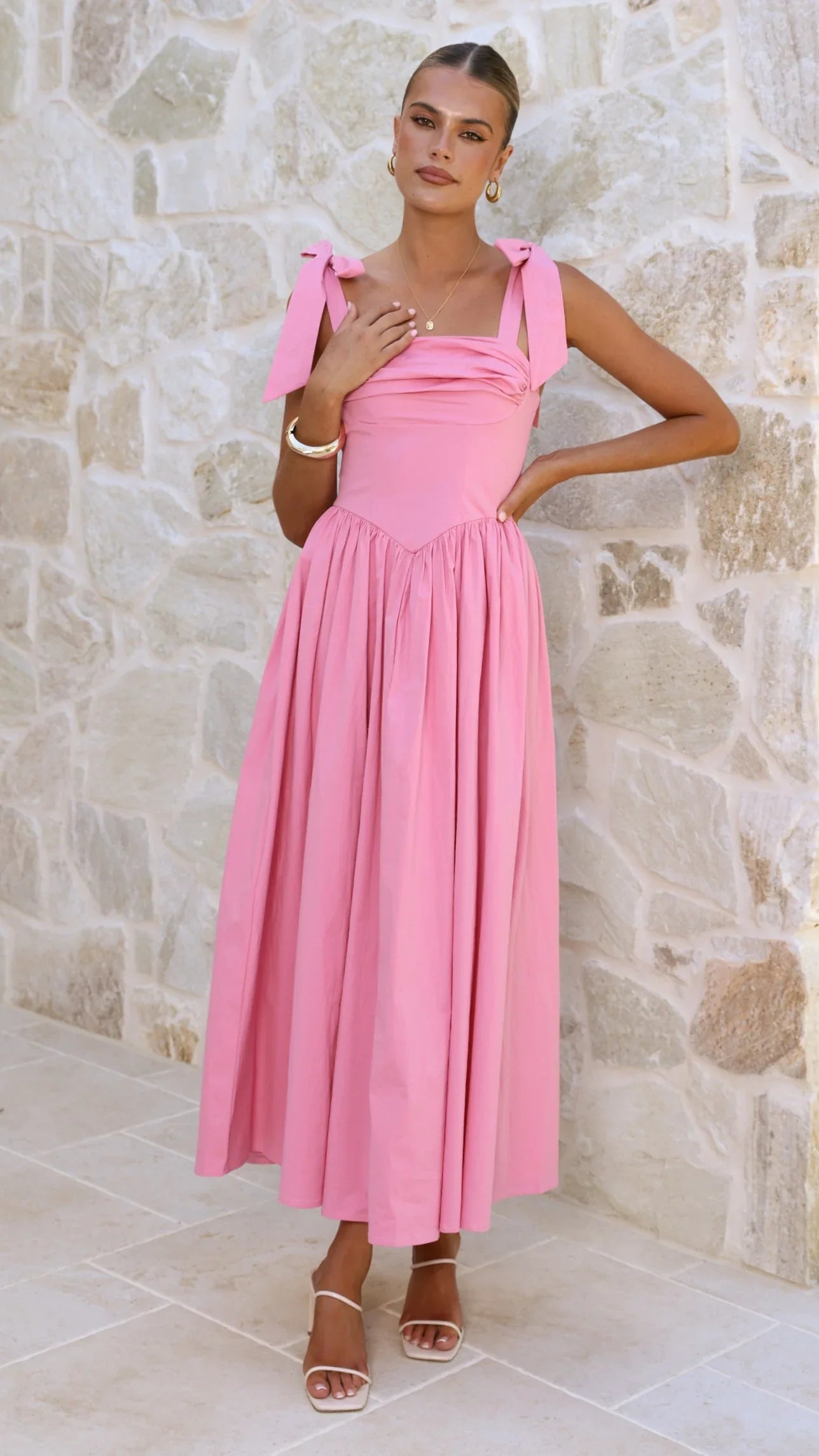 Haisley Maxi Dress Pink