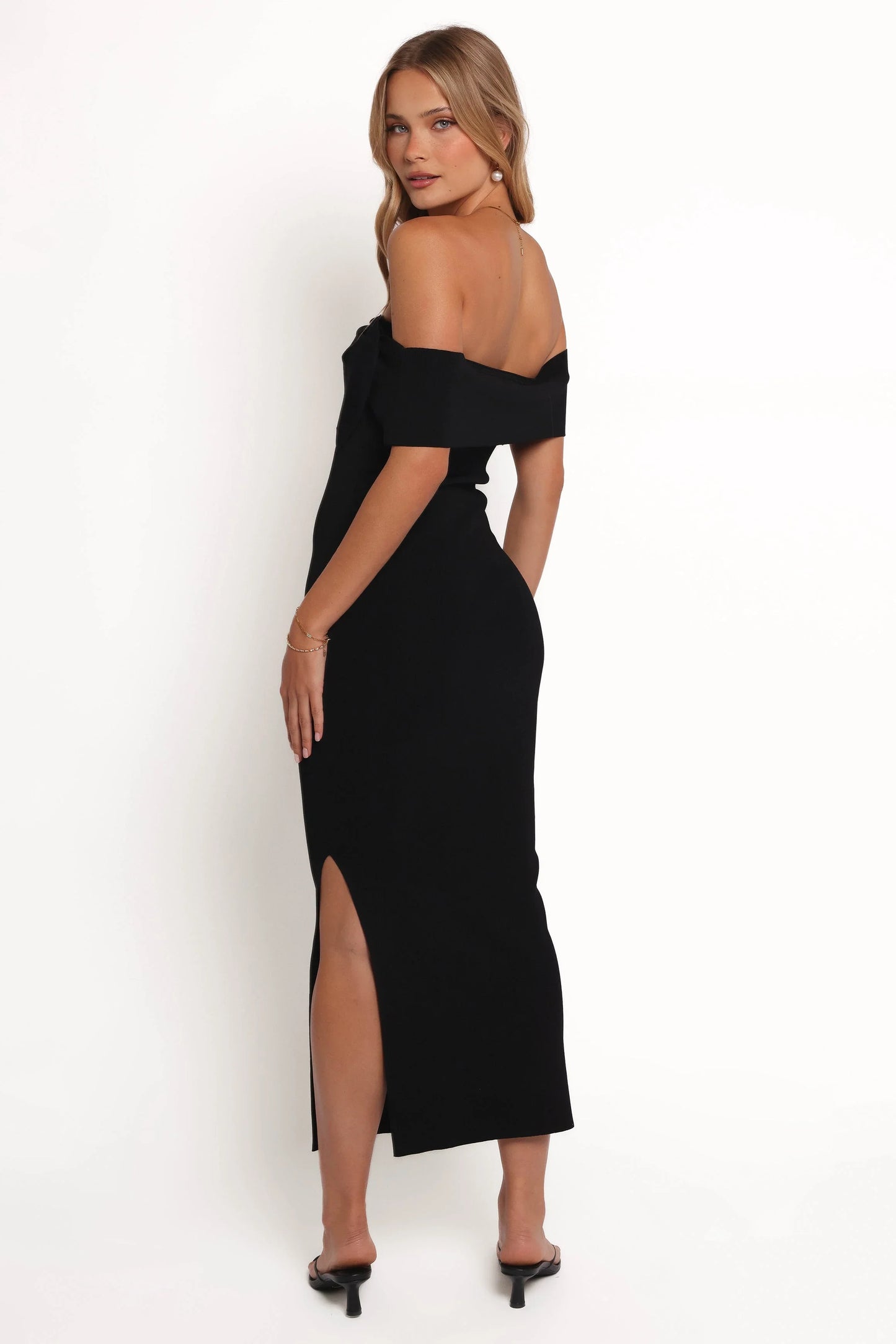 Venus Midi Dress Black