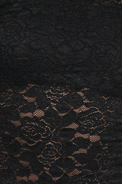 Iveta Lace Top Black