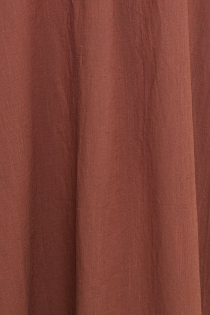 Bowman Maxi Dress Chocolate Brown