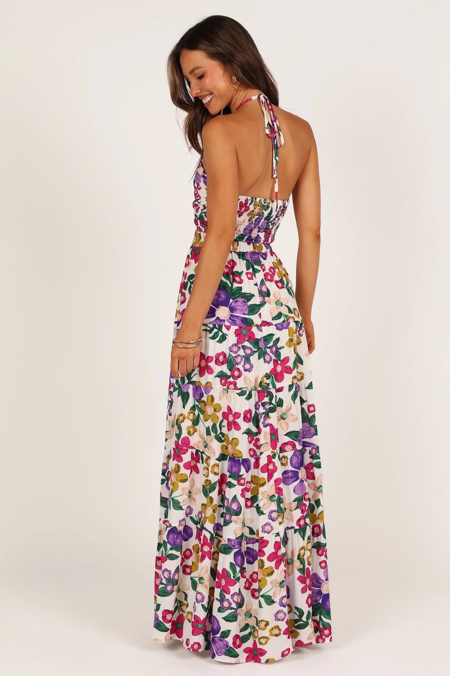 Kari Halter Top Set Floral